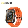 Nowy H22 Męski zegarek IP68 Waterproof Outdoor Sports Super Endurance HD Ekran Stopwatch Balarm Bartek tętno Blood Tlen Satm Smartwatch