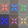 Wall Lamp LED Cross Star Modern Minimalist Bedside Bedroom Living Room Creative Light For Corridor El Home Decor