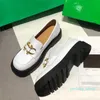 Designer Dames Jurk Schoenen Merk zachte lederen schoen Goud Horsebit Gesp Loafers Schapenvacht Lederen Laarzen Luxe Design