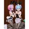 Anime Manga 29cm Re: Zero anime figure Rem Ram Bunny Girl Ver. PVC Action Figurine Statue Decorations Model Toys