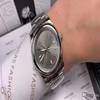 Sport moda Wathes Brand Oyster Pertekual Mens Women Luksusowy zegarek projektant stali nierdzewnej Projektant automatyczny Mechnical Wristwat310t