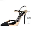 Sandaler BIGTREE SHOES KVINNS SANDALS POSED TOE High Heels Women Stiletto Summer High-Heeled Sandals Ladies Party Shoes Sexy Pumps L230720