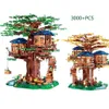 En stock 21318 Tree House Les plus grandes idées Modèle 3000 Pcs legoinges Blocs de construction Briques Enfants Jouets éducatifs Cadeaux T191209273O