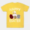 Drôle de jour de Pâques - Jour de Pâques - T-shirt T-shirt à col rond de Pâques