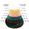 penne per canili Pet Dog Bed Confortevole Donut Cuddler Round Dog Kennel Ultra Soft Washable Dog and Cat Cushion Bed Winter Warm Sofa vendita 230719