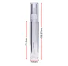 Storage Bottles 50pcs Empty Lipgloss Tubes Full Transparent Lip Glaze Lipstick Tube Injection Gloss Cosmetic JL1646