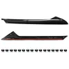 2 pièces avant gauche droite montant A pare-brise moulure de garniture extérieure pour Ford Explorer 2011-2019 2 3L 3 5L BB5Z7803136AB BB5Z7803137AB325E