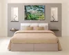 Handmade Modern Abstract Canvas Art Ste-victoire Mountain Pine Paul Cezanne Pittura Figura Alta qualità