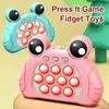 Muñecas para niños Juego de presión Empuje rápido Aliviar el estrés Fidget Juguetes Pellizcar Manija sensorial Apretar Descomprimir Montessori Día de los niños 230719