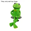 Puppets 60cm236 Ing Muppets Kermit grodstoppade djur Hand dockan Plush Baby Boy Toys for Children Birthday Present 230719