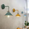 Wall Lamp Industry Colorful Iron Lamps For Living Room Bedroom Baby Decor Nordic Home Bedside E27 Light Fixtures