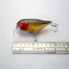 Lote inteiro 20 iscas de pesca Minnow iscas de pesca Crankbait Tackle ganchos para insetos baixo 12 8g 9 5cm 4 cores 211M