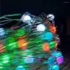 سلاسل USB LED سلسلة ضوء التطبيق Bluetooth متوافق مع معالجة WS2812B SK6812 IC Pixels Fairy Lights for Christmas Tree10m 20M