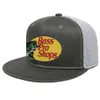 Bass Pro Shop Fishing Oryginalne logo unisex płaskie brzegi ciężarówki cap fajne modne czapki baseballowe czarne sklepy rybne logo symbol na zewnątrz W240D