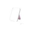 Miroirs De Bureau Simple Dressing Hd Miroir De Maquillage Pliant -4 Drop Delivery Home Garden Dhjpa