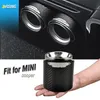 1 Pc Glossy Carbon Fiber Exhaust Muffler pipe Tips Fit For Mini Cooper F54 F55 F56 F57 F60 R553102