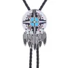 Bolo Ties New Indian Plume Totem Pendentif Bolo cravate HKD230719