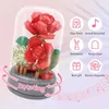 Bloques Building Block Creative Immortal Flower Music Rose Bouquet City Arreglo de la ciudad Juguetes de ensamblaje para los regalos de novia R230720