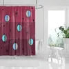 Shower Waterproof fabric shower Bathroom curtain accessories Bath curtain for shower 180x200 240*200 decoration abstract