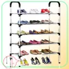 Simple Shoe Rack Multilayer Entryway Multifunctional Home Stand Holder Student Dorm Shoe Storage Spacesaving Shoes Shelf Y2005277260723