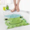 Tapis de bain salle de bain tapis antidérapant PVC dessin animé baignoire côté sol tapis pour salle de douche tapis repose-pieds