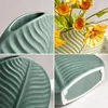 Vases Simple Ceramic Vase Room Decoration Modern Home Decor Plant Flower Arrangement Container Desk