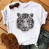 Creative Summer Urban Casual Pullover Round Neck Loose Women's T-shirt Women's T-shirt