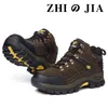 Boots Outdoor Waterproof Hiking Boots Men's Women's Spring And Autumn Hiking Wear-resistant Mountain Sports Boots Hunting Sports Shoes 230719
