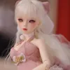 Bambole JOYBJD Heardind bjd Ball Jointed Doll 14 MSD Pink Forest Fairy Rabbit Resin regalo di Girls Fantasy Angel 230719