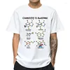 Męskie koszule śmieszne matematyka Poral Pun T-shirt krótko rękawowe bawełniane japońskie japońskie tee tee kobiety wszystko, czego potrzebujesz, to równania miłosne