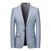 Ternos Masculinos Blazers Moda Primavera e Outono Casual Masculino Blazer Xadrez Algodão Slim Terno Inglaterra Blaser Masculino Jaqueta Masculina S6XL 230720