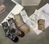 2023 Дизайнерские весенние и осень -новая мода Мужские женские носки Классическая буква BA Printed Dirty Nocks Fashion Midday Nops Wersatile