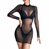 NXY Gonna sexy Taglie forti Lingerie sexy da donna Hot Erotic Porno Indumenti da notte Intimo Mesh Lingerie Abito da notte Costumi erotici lenceria femenina 230717