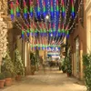 Strings Meteor Shower LED String Fairy Lights Garland Christmas Tree Decorations Outdoor Wedding Patio Garden Year Street Light