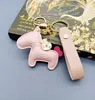 Porte-clés poney de style luxe porte-clés de voiture de dessin animé sac d'école mignon suspendu décoration cadeau de vacances