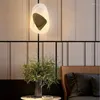 Wall Lamp Nordic Marble Bedroom Bedside Corridor Staircase Hallway Kitchen Restaurant Background Home Decor Sconce Light Led