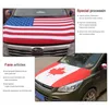 Cobertura de capô de carro de bandeira nacional de Portugal 3 3x5ft 100% poliéster tecidos elásticos de motor podem ser lavados capota de carro banner289Y