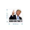 Fête Décoration Biden Pvc Bannière Drapeaux Autocollant Trump Prank Autocollants Amérique Présidentielle Voiture Drop Delivery Home Garden Festive Supp Dh3Le