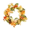 Decorative Flowers Lighted Easter Wreath Front Door With LED Lights For Holiday Wedding Outside Farmhouse