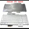 Inspiron 1720 1721 vostro 1700 XPS M1730 SILVER ITALIAN ITALIANO IT VERSI281N用のデル用の新しいオリジナルノートブックラップトップキーボード