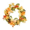 Decorative Flowers Lighted Easter Wreath Front Door With LED Lights For Holiday Wedding Outside Farmhouse