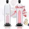 Brinquedos de bomba Bomba de pênis manual Brinquedo sexual para aumento masculino Vácuo Ferramenta de treinamento para adultos masturbação 230719