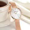 Women's Watches CURREN Simple Watches Wristwatches Women brand Fashion Dress Ladies Bracelet Watch Rose Gold Clock Gifts 230719