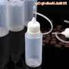 Preço de Atacado 500Pcs 5ml 10ml 15ml 20ml 30ml 50ml 100ml Translucence Plastic Needle Bottles with Needle Tips Caps LDPE Bottles Infuse Pswc