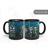 Mugs Halloween Magic Color Changing Cup Heat Sensitive Coffee Te Mjölk Mug Pumpkin Ghost