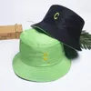 Bérets Doit lettres M printemps femmes seau chapeaux de pêche crème solaire casquette de soleil petites marguerites Double face porter dame pêcheur chapeau