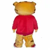 2019 Hoge kwaliteit cartoon Taarten Daniel Tiger Mascot Kostuum Daniele Tigere Mascot Costumes260n