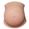 Fond concave 2-10 mois qualité supérieure ajuster la taille ventre artificiel silicone ventre de femme enceinte faux ventre de grossesse pour dame hommes et 291E