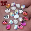 Micui 100 PCS 6 8mm Crânio Non Fix Flatback Cristais Vidro Strass Pedra Unha Strass Strass Para Roupas Applique ZZ713250P