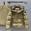 Mens Puffer Jackets vinterbokstäver broderi varsity ner kappa män kvinnor rockar parkor ytterkläder avtagbar ärm huva ner kappa bomull s-l xl xxl